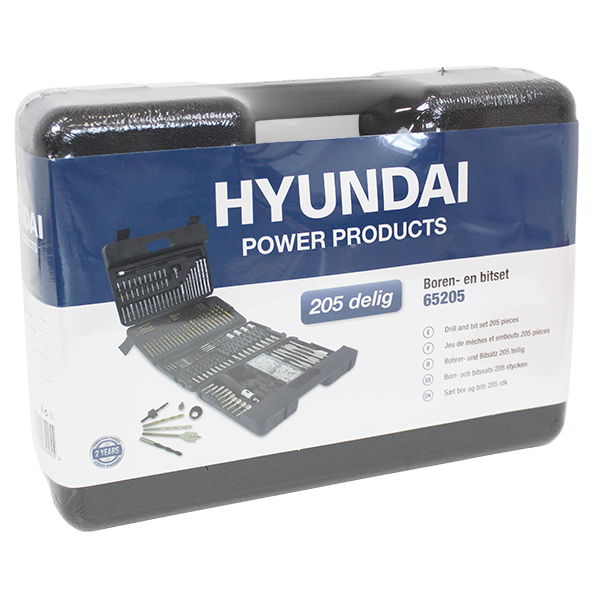 HYUNDAI Bora og bitasett 205 stk - Image 2
