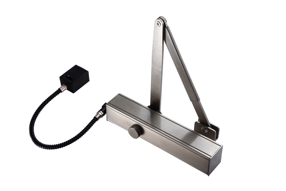 EXIDOR Hurðarpumpa Free Swing EN4 Silfur með öllu