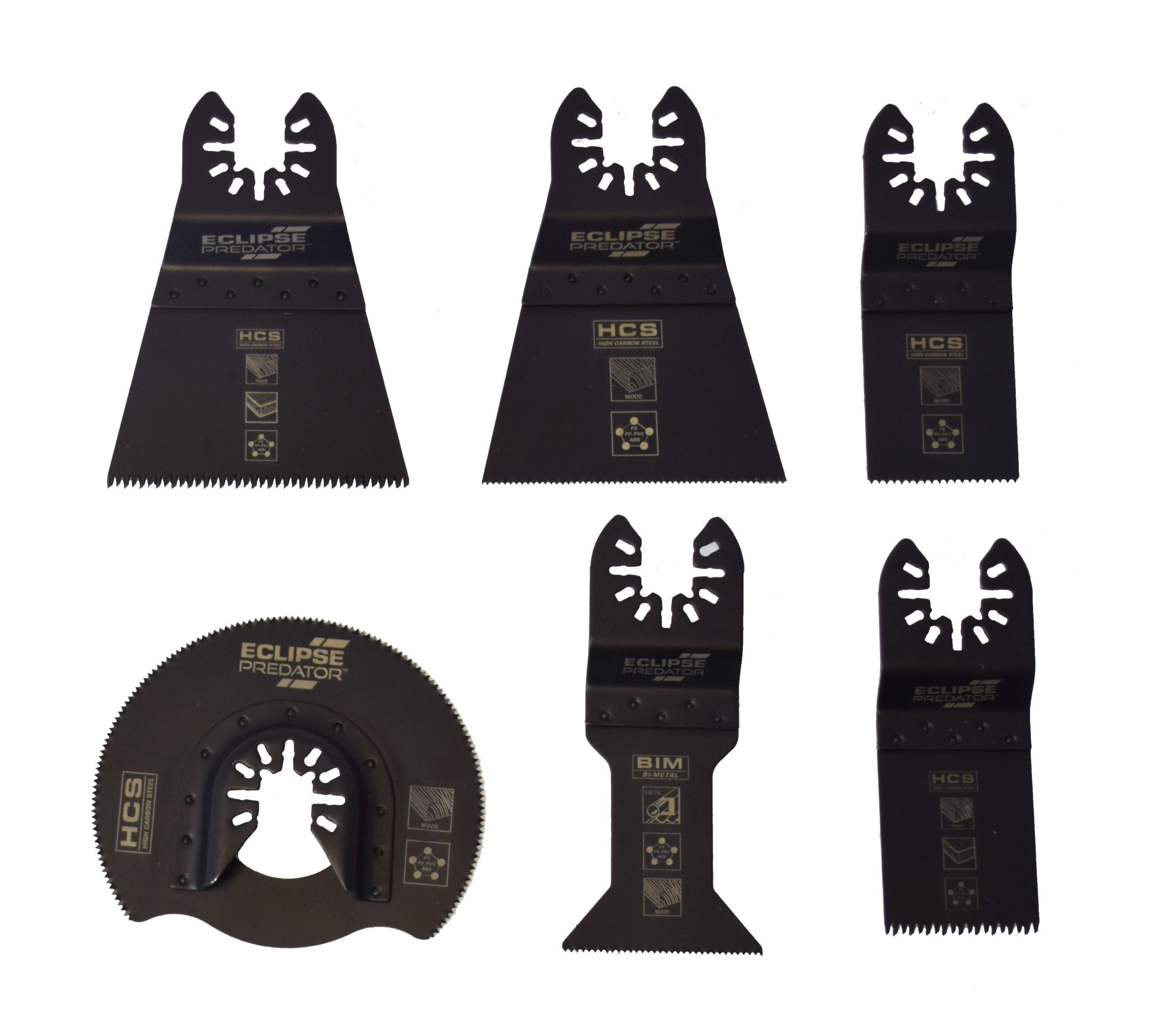 ECLIPSE Sagarblöð fyrir fjölverkfæri EC-M7SET