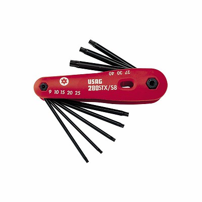 USAG Sexkant lyklasett TORX 280 STX/S8 Torx