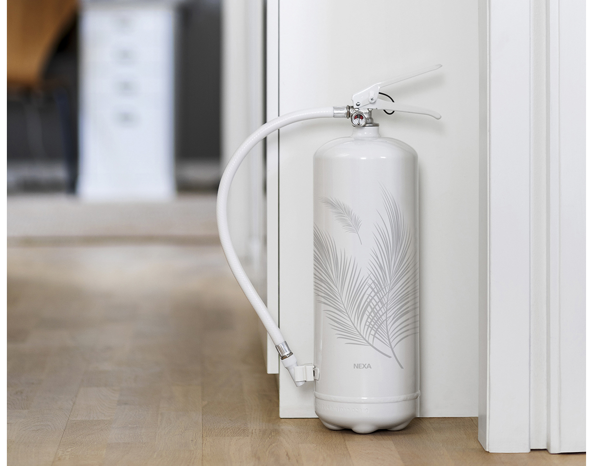 Nexa Design Line slökkvitæki 6 kg duft hvítt/mynst - Image 2