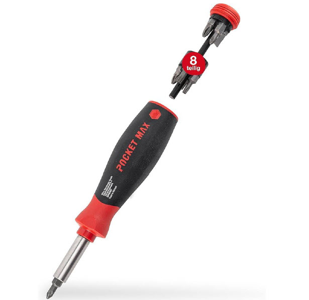 WIHA Skrúfjárn með bitum PocketMax