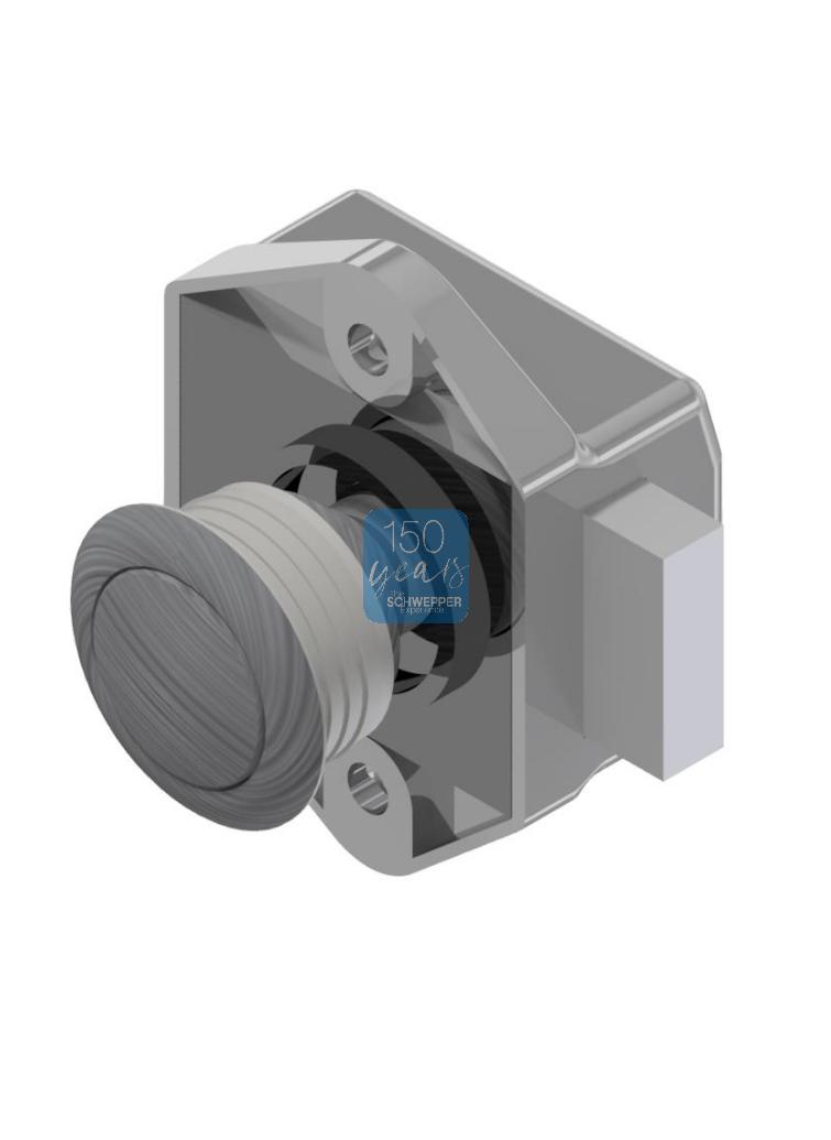 GSV SCHWEPPER Þrýstilás 7740 Push Lock