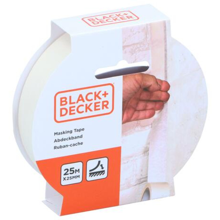 BLACK & DECKER Málningarlímband 2,5x25mtr