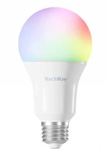Tesla snjöll ljósapera RGB 11W E27 TechToy