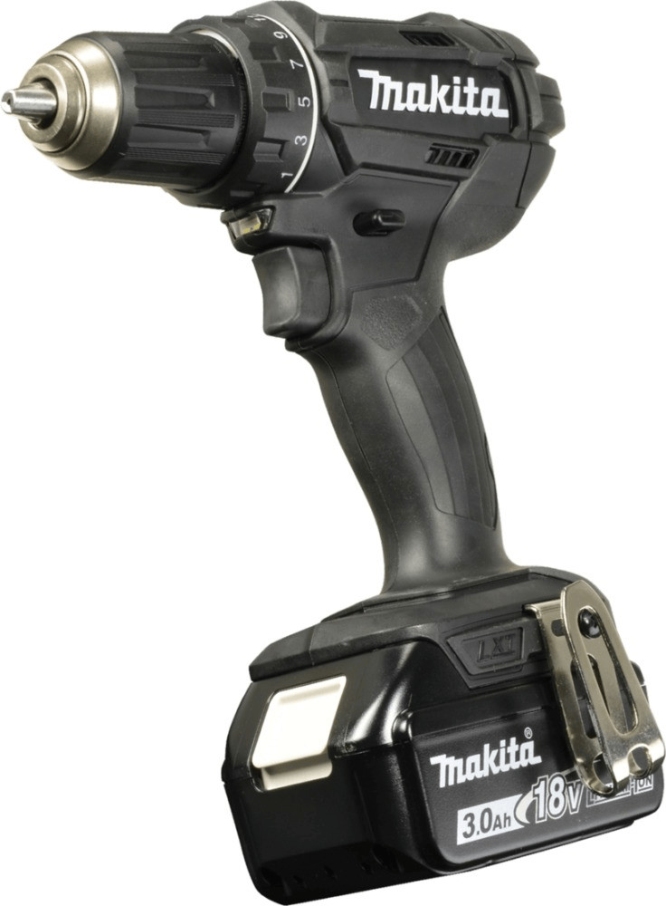 MAKITA Borvél hleðslu 18V Black Edition 2x3.0Ah Li-Ion rafhöður