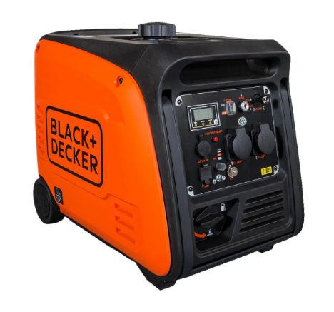 BLACK+DECKER Rafstöð Inverter 3500/4000w electric remote start, ATS start