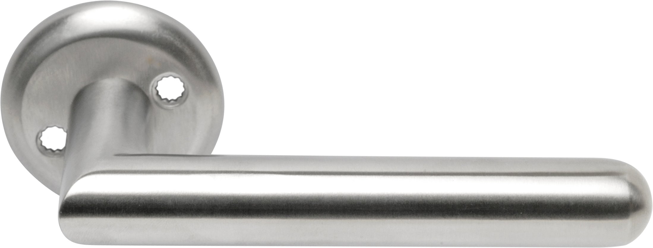 ASSA Hurðarhandf 8680 Ryðfr L laga SB