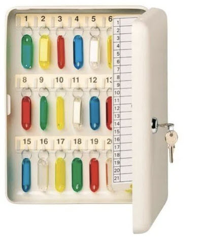 JOMA Lyklaskápur 42 Krókar