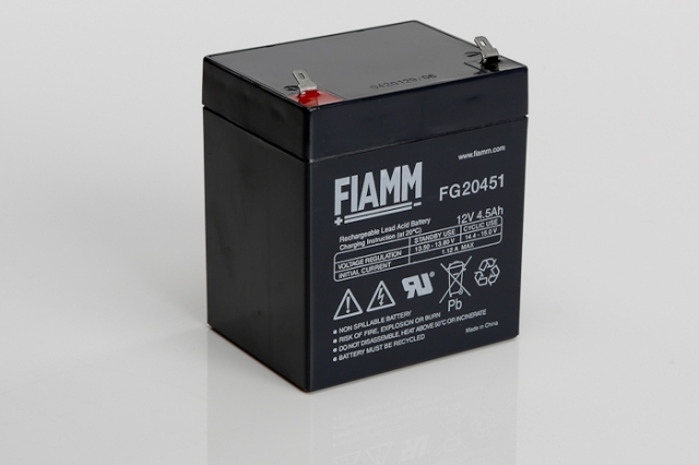 FIAMM Rafhlaða varaafl FG20451 12V 4,5Ah