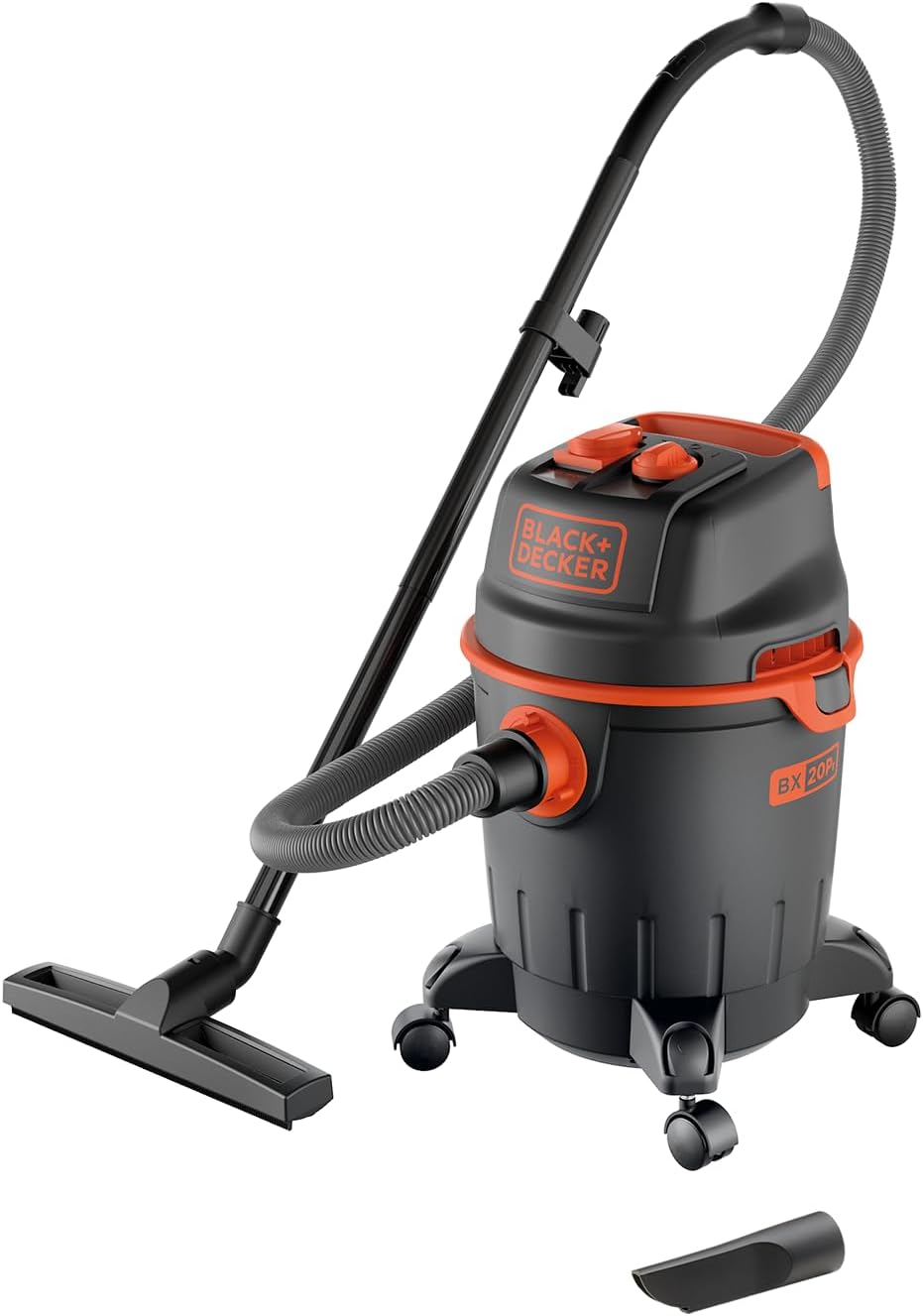BLACK+DECKER Ryksuga Vatn/Ryk 1200w 20 Lítra BXVC20PE