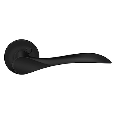 BESLAGSBODEN Hurðarh Svart B154B f.ASSA