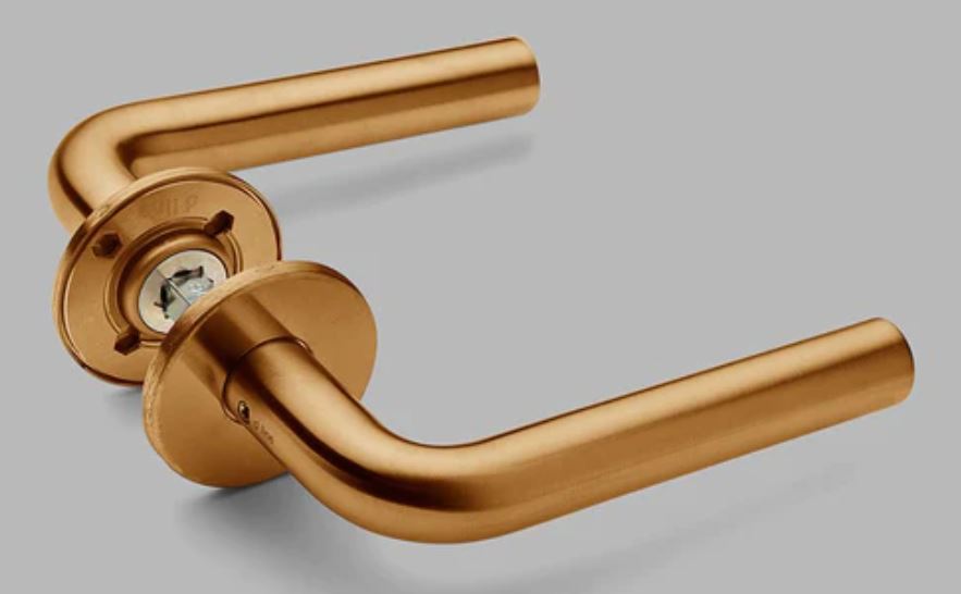 d line Hurðarhandf J 16mm -44 KOPAR