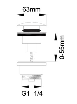 NIVITO Botnventill - Image 2