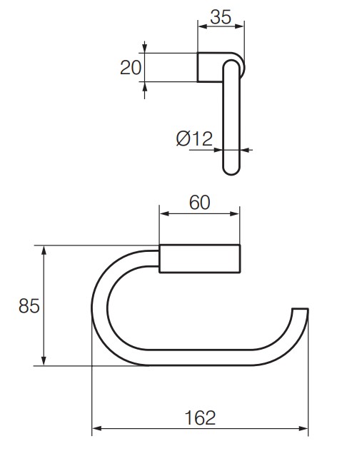 ABLOY Manda Klósettrúlluhaldari - Image 2