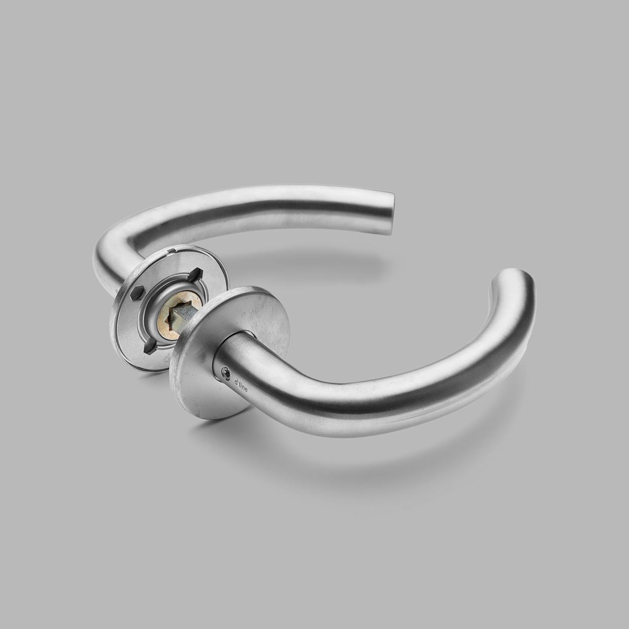 d line Hurðarhandfang 19C 19mm 33-59mm Universal Snapon Ryðfrítt