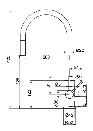 PRIMY Accent Eldhúsblöndunartæki - Image 5