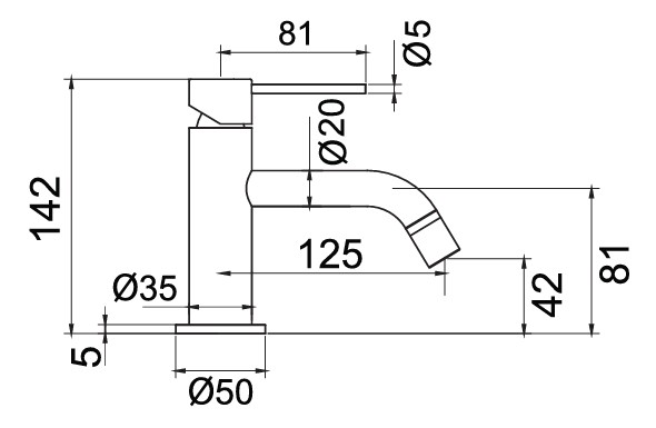 PRIMY Steel Voyage Baðherbergisblöndunartæki - Image 4