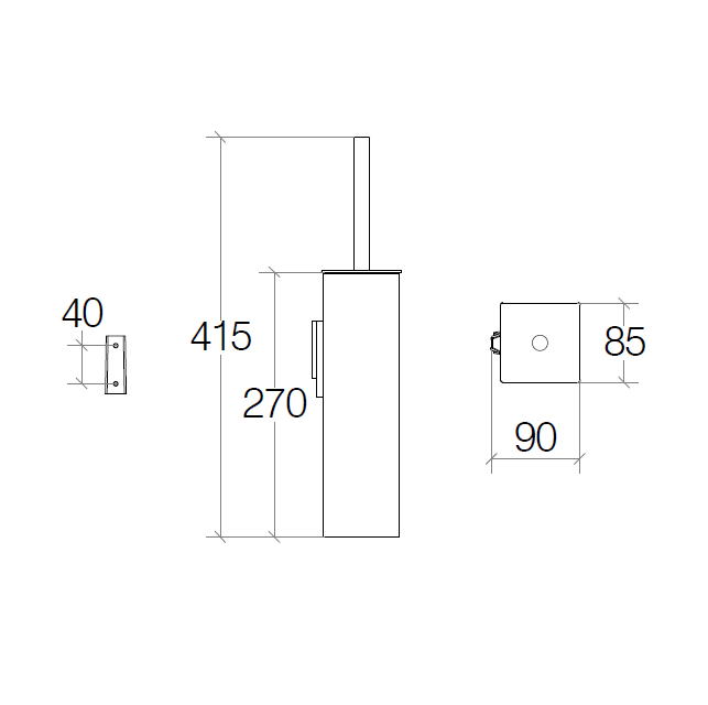 LINEABETA Skoati Klósettbursti - Image 2