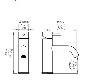 D LINE Qtoo Baðherbergisblöndunartæki - Image 3