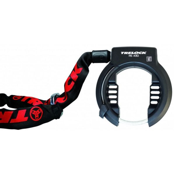TRELOCK Reiðhjólalás f.stell RS 430 AZ Black Sett