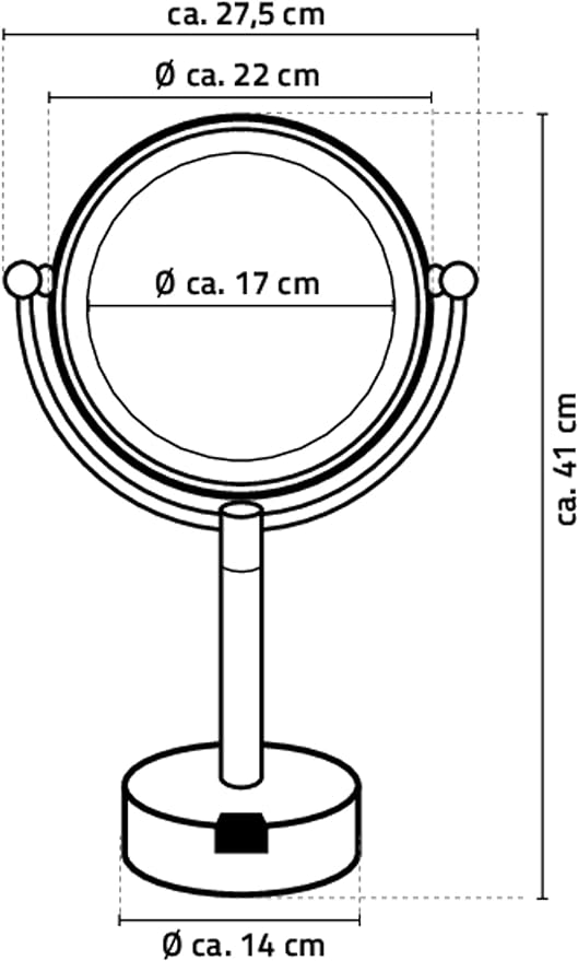 RIDDER Dawn Snyrtispegill 5x stækkun - Image 4