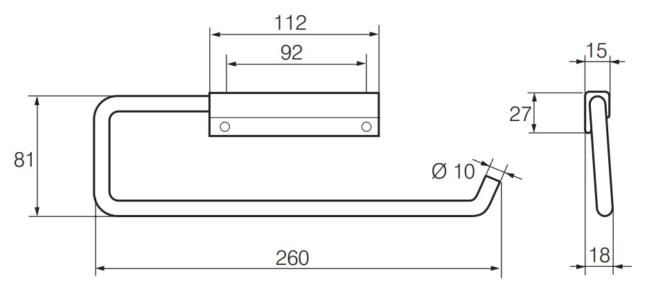 ABLOY Presto Eldhúsrúlluhaldari - Image 2