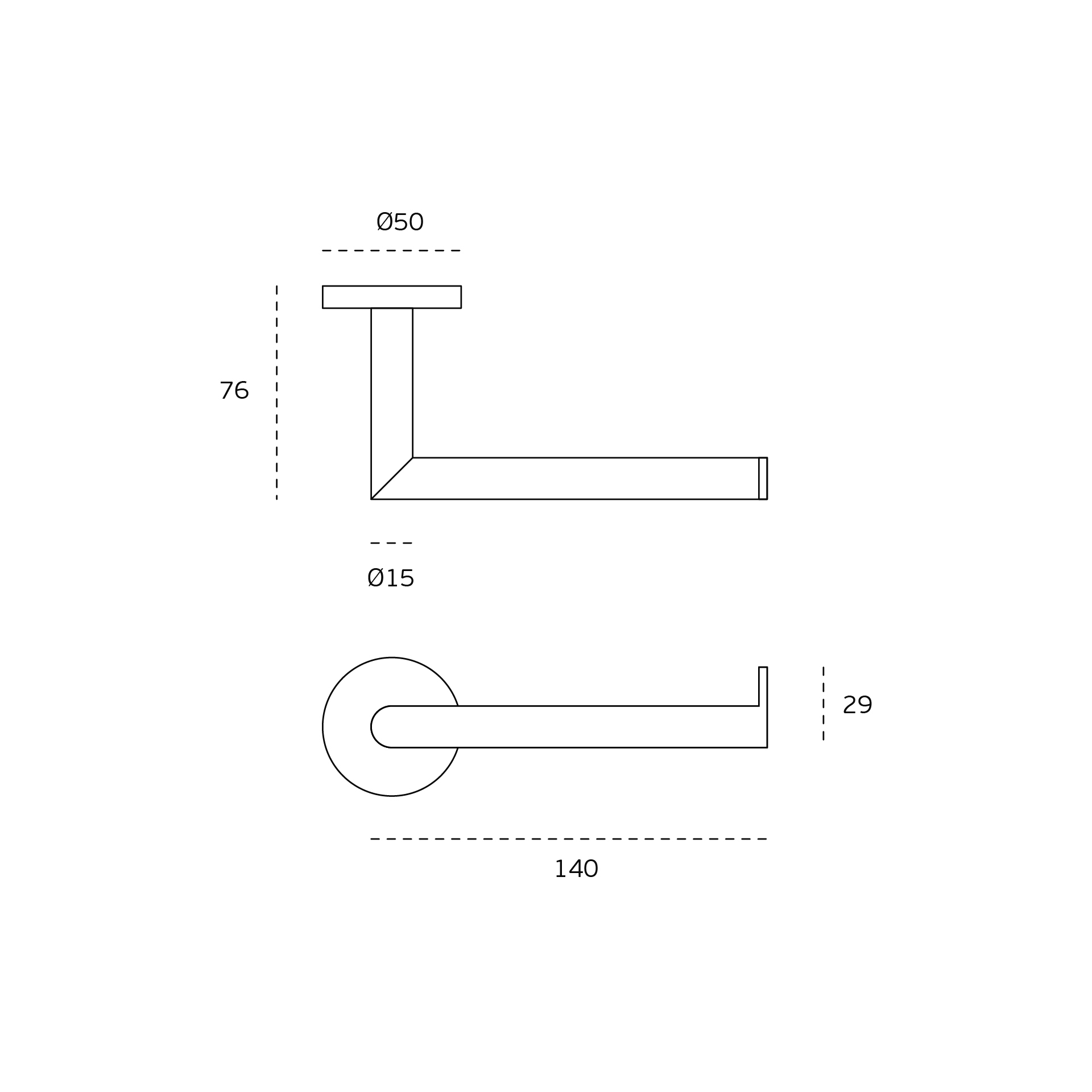 JNF Angulo Klósettrúlluhaldari - Image 2