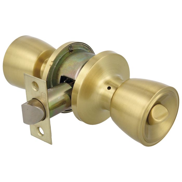 AMIG Kúluhúnn 602 Mattmessing takkalæstur