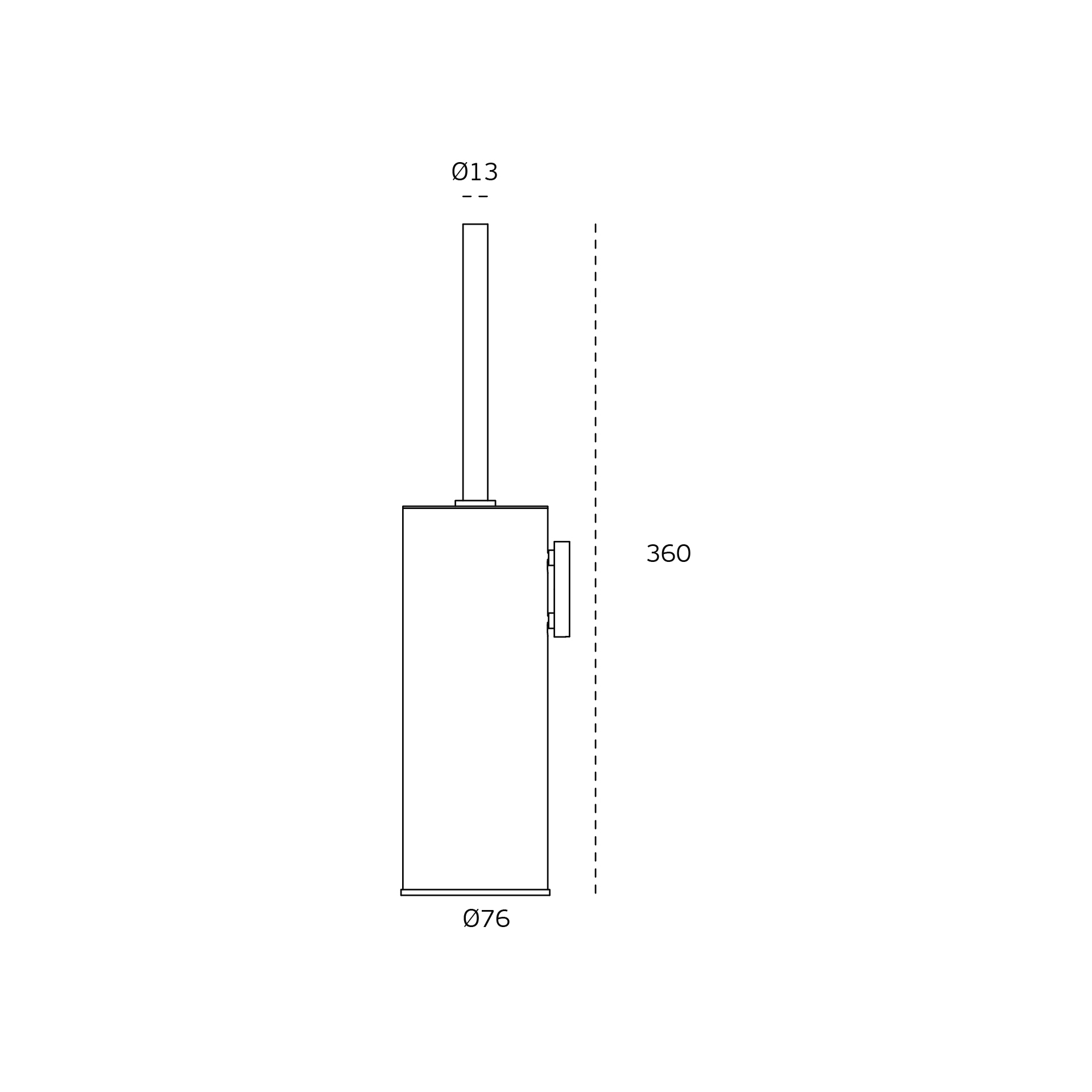 JNF Angulo Klósettbursti - Image 2
