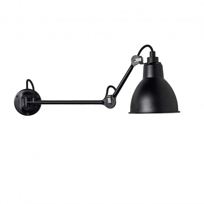 DCW Lampe Gras N°204 L 40 Vegglampi