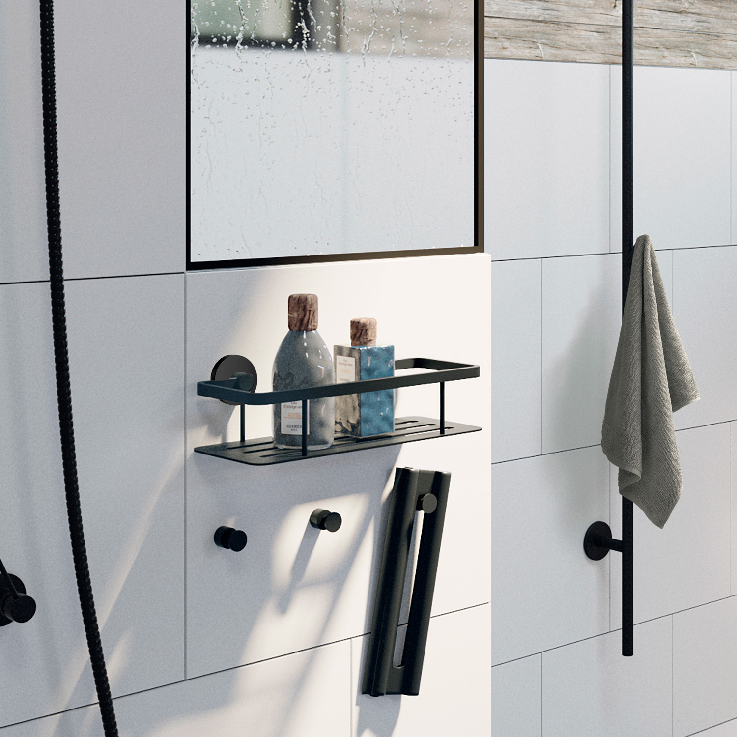 SMEDBO Festingarplata f. sturtukörfu - Image 2