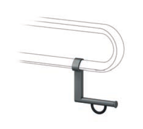 NORMBAU Klósettrúlluhaldari f.slá - Image 2