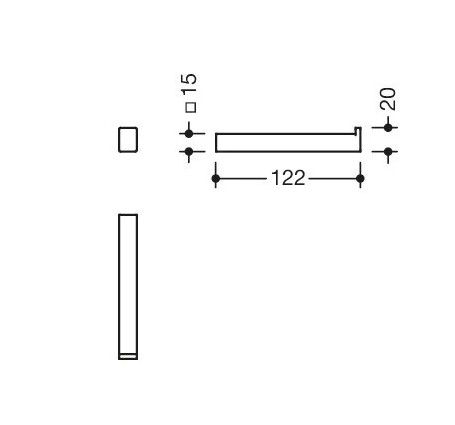 HEWI WC auka Rúlluhaldari - Image 2