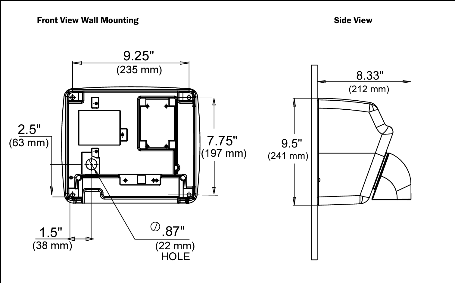 World Dryer Model A Handþurrkublásari - Image 2