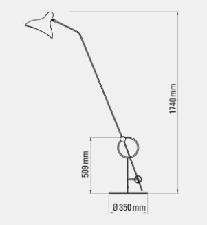 DCW Mantis Gólflampi - Image 4