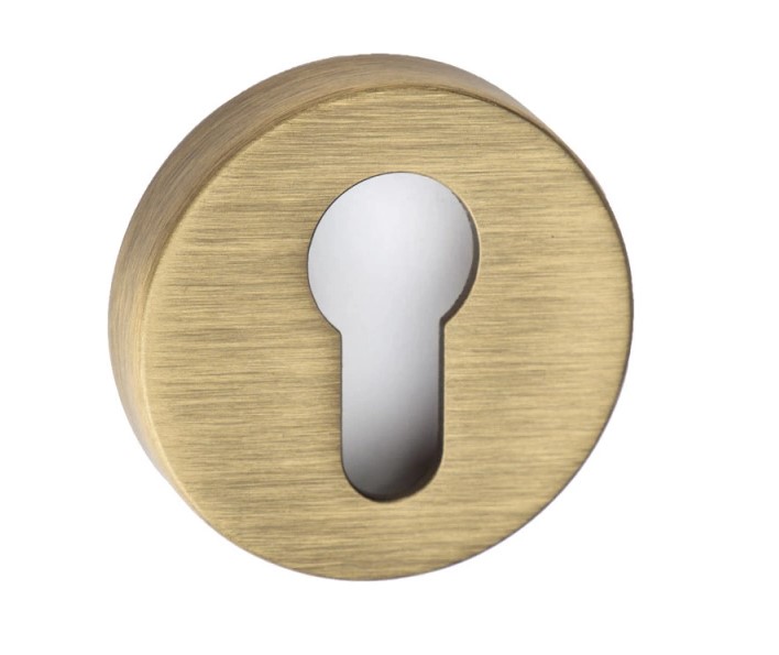 BESLAG DESIGN Sylinderskiltasett PZ DIN Antik Brons