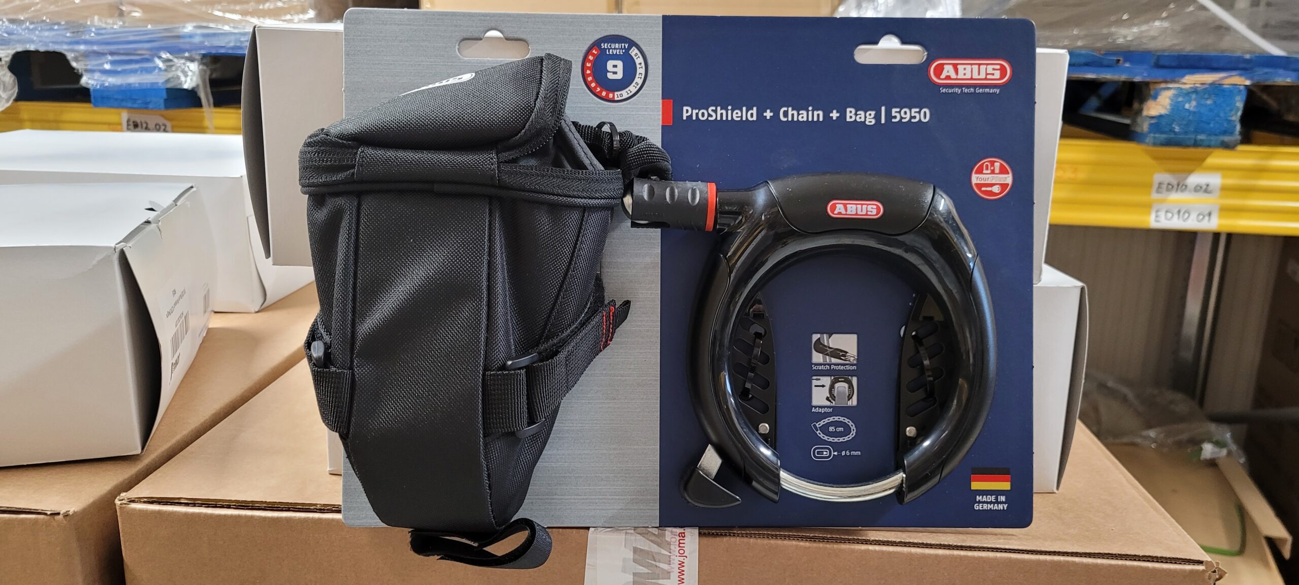 ABUS Reiðhjólalás Stell 5950 Pro Shield PLUS