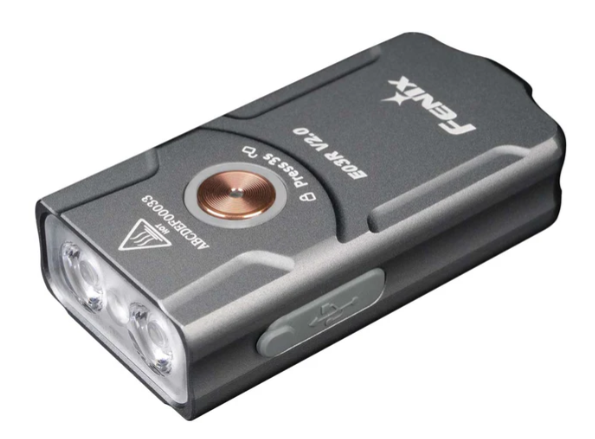 FENIX Vasaljós á lyklahring, 400mAh rafhlaða, 500 Lumens