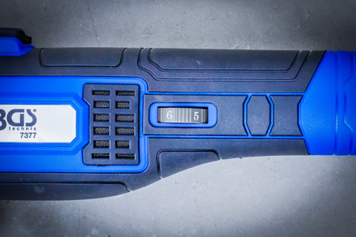 BGS Hleðslu Slípirokkur, 18V - án rafhlöðu/hleðslutækis - Image 2