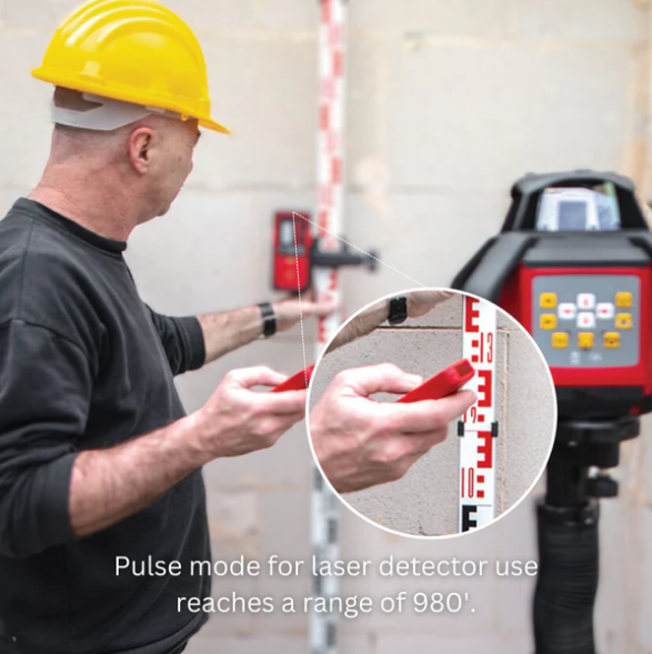 KAPRO 8991R Snúningslaser m. rauðum geisla - Image 6