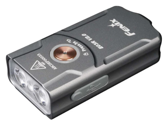 FENIX Vasaljós á lyklahring Max 500 Lumens, m. rafhlöðu