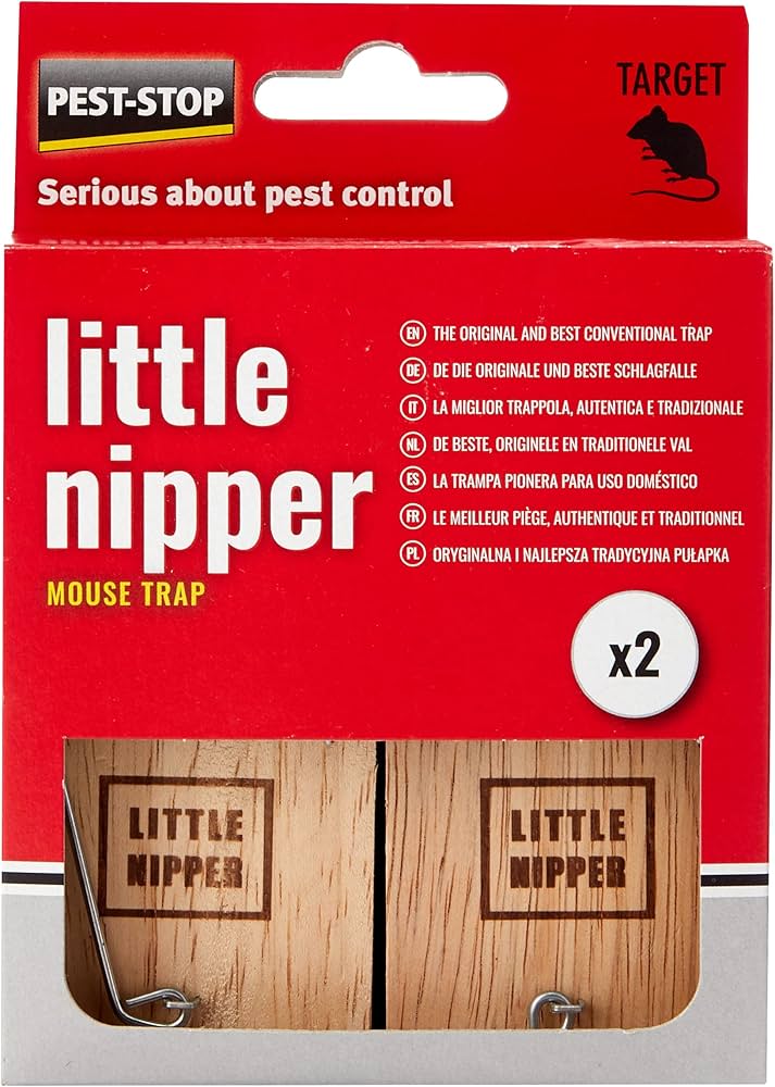 PEST-STOP Músagildra Little Nipper 2 stk PSLNMB(12