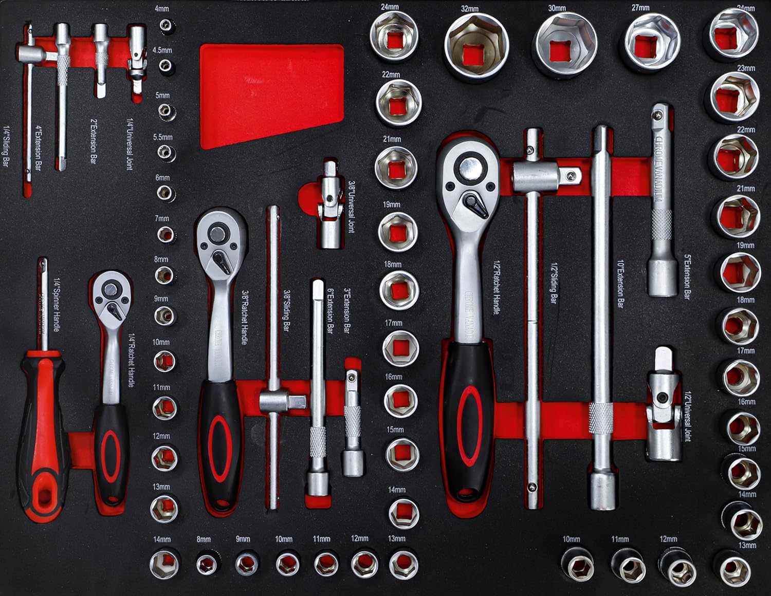 BGS Verkfæravagn m. 158 verkfærum - Image 2