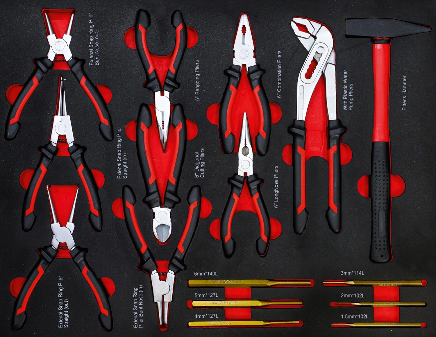 BGS Verkfæravagn m. 158 verkfærum - Image 4