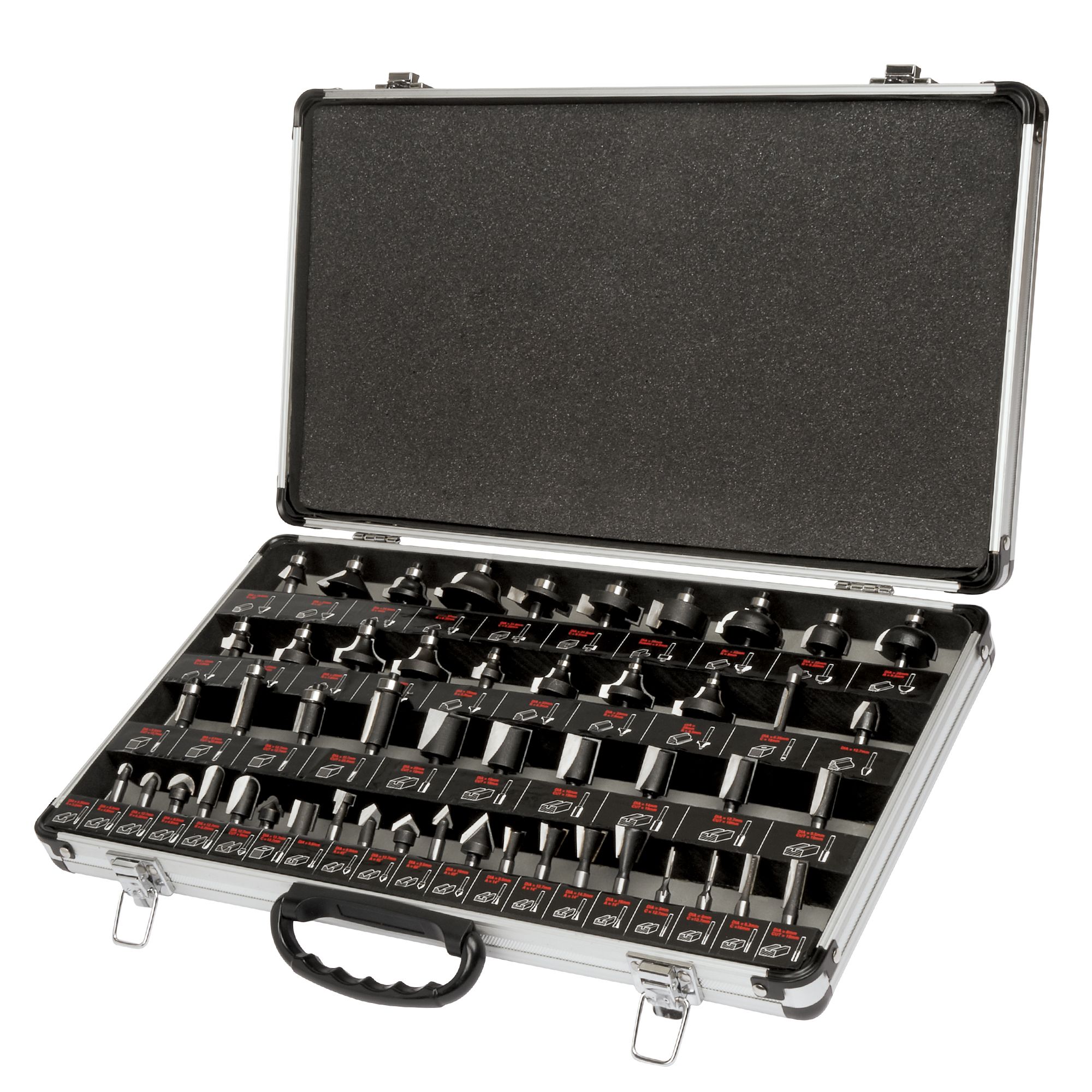 TREND Fræsitennur 50 stk - SET/SS50X1/4TC - Image 6