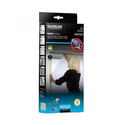 Silverline Frjókornanet fyrir glugga 130x150cm