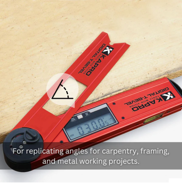 KAPRO 992 Stafrænt Hallamál Gráðu - Image 4