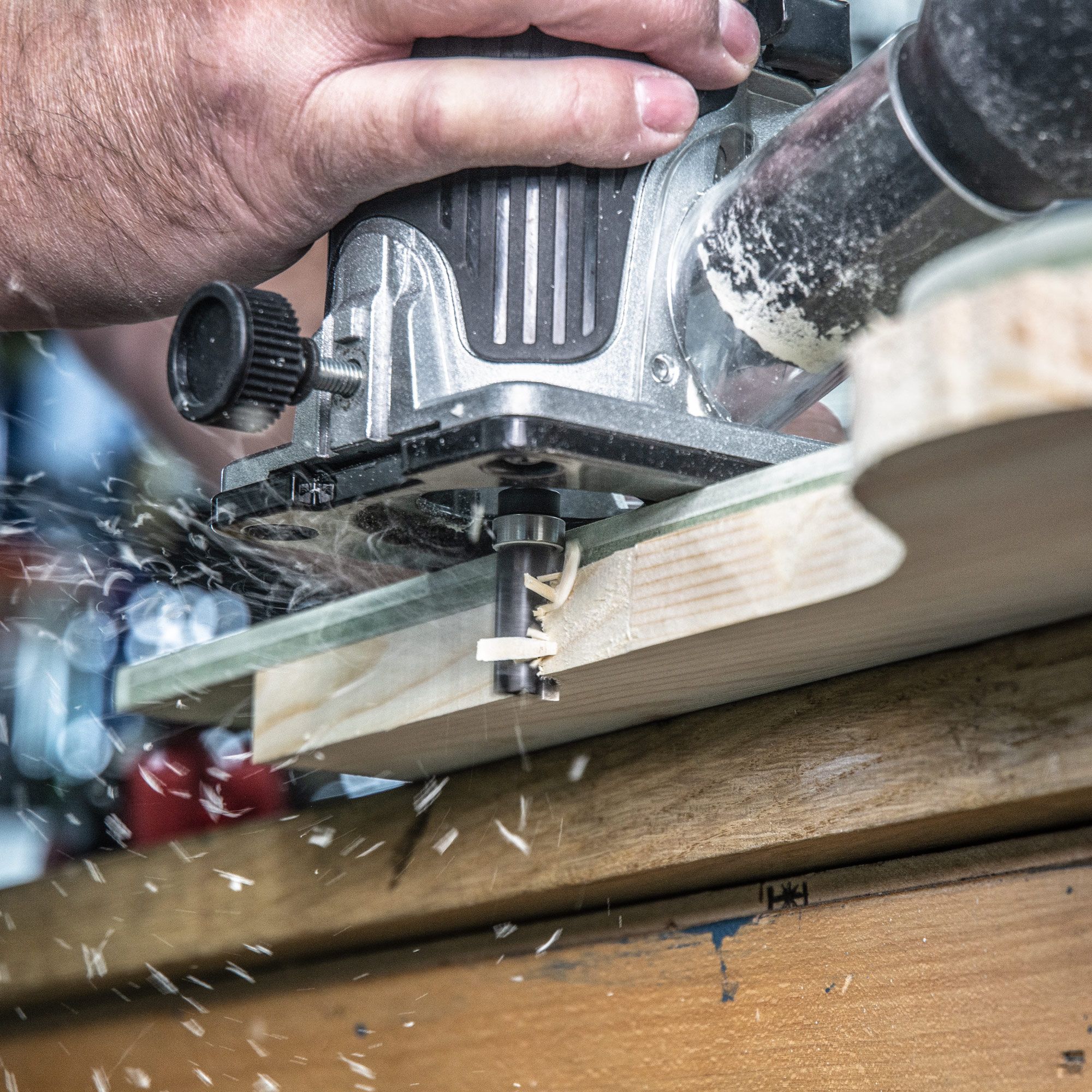 TREND Fræsari hleðslu m. 2x 4.0Ah rafhlöðum - T18S/R14P2 - Image 8