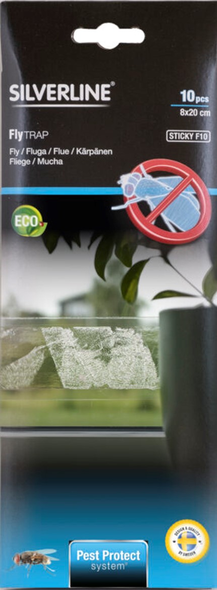 Flugnagildra fyrir glugga Sticky F10 10 stk